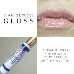 Lipsense Pink Glitter Gloss